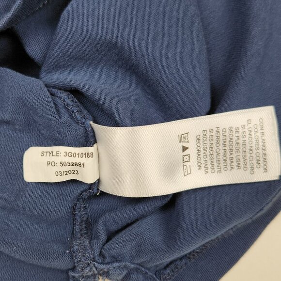 Vineyard Vines Navy Blue Soft Lightweight Short Sleeve Pocket Polo Shirt sz 6 - Picture 7 of 8